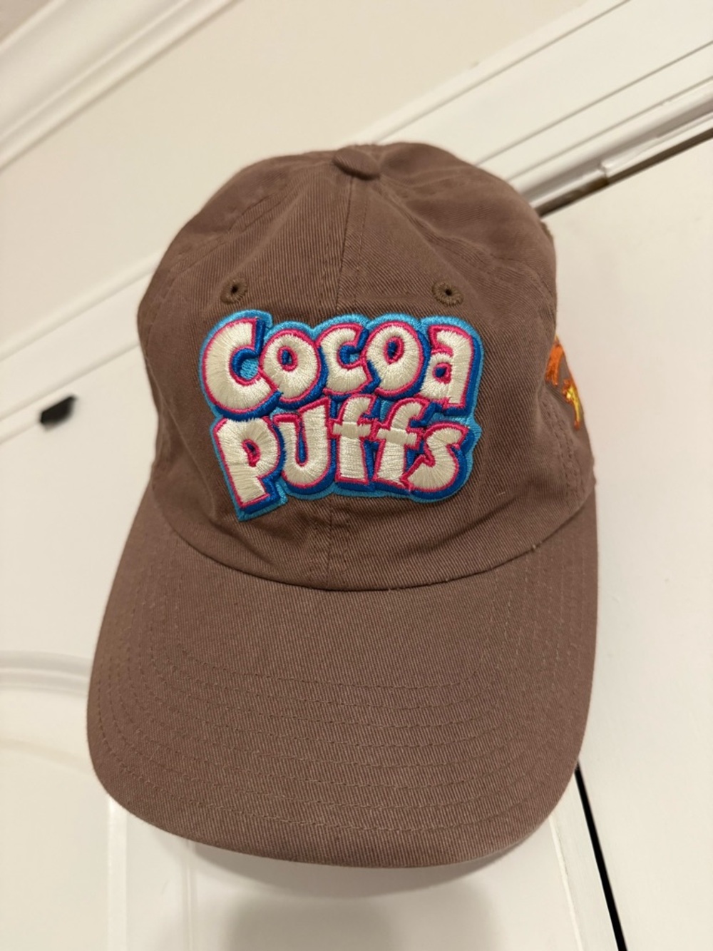 American Needle Cocoa Puffs Brown Baseball Cap with Multicolor Patch